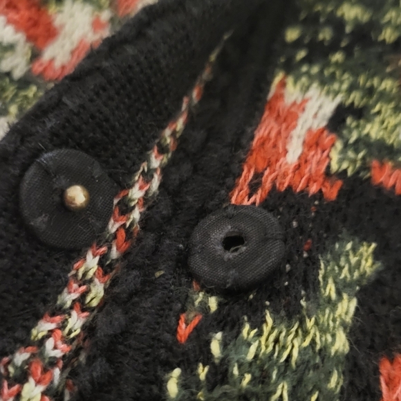 J. Jill Luxurious Multi Scenic Knit Cardigan Duster Sweater - Picture 13 of 14